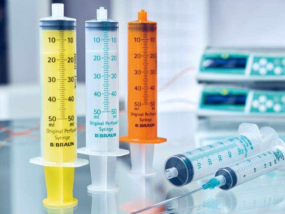 Jeringas para bombas B. Braun Perfusor@