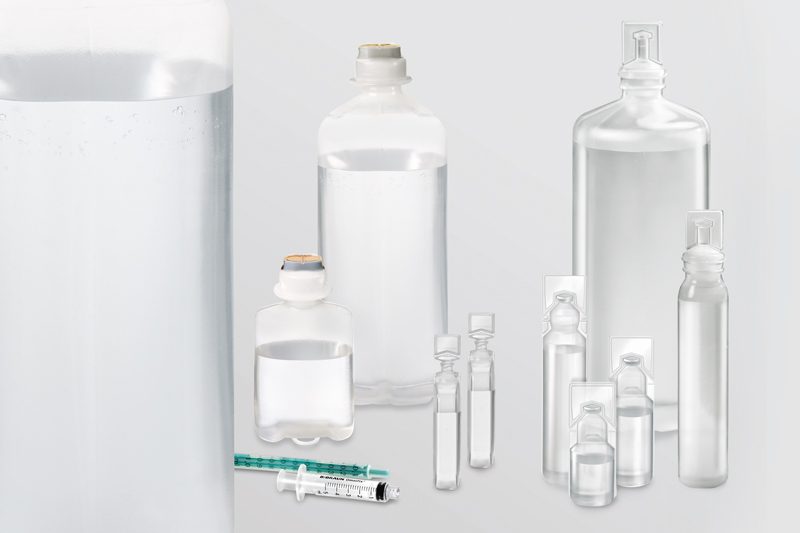 Variety of drug containers made of Polyethylene (PE) and Polypropylen (PP).