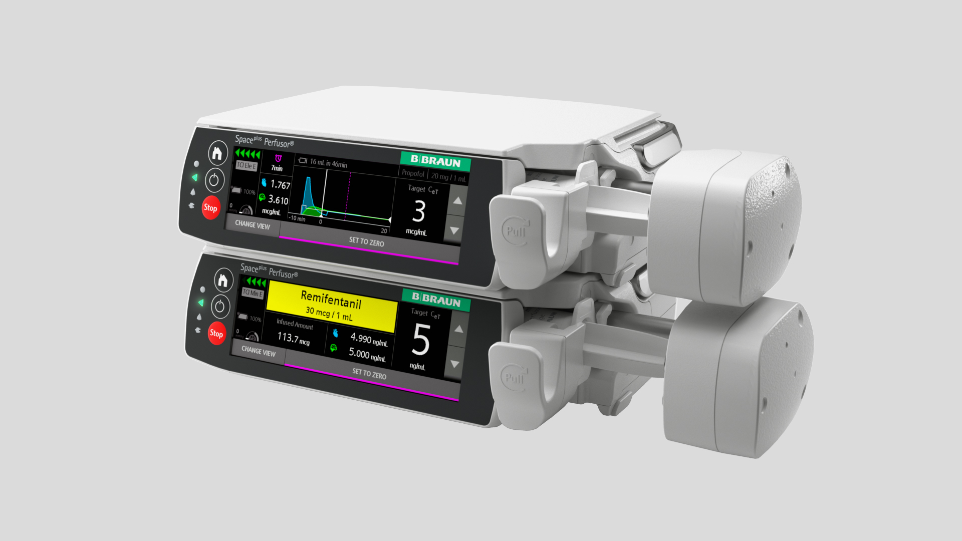 Bombas de perfusión Spaceplus